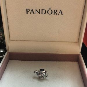 Pandora my gardening watering can charm